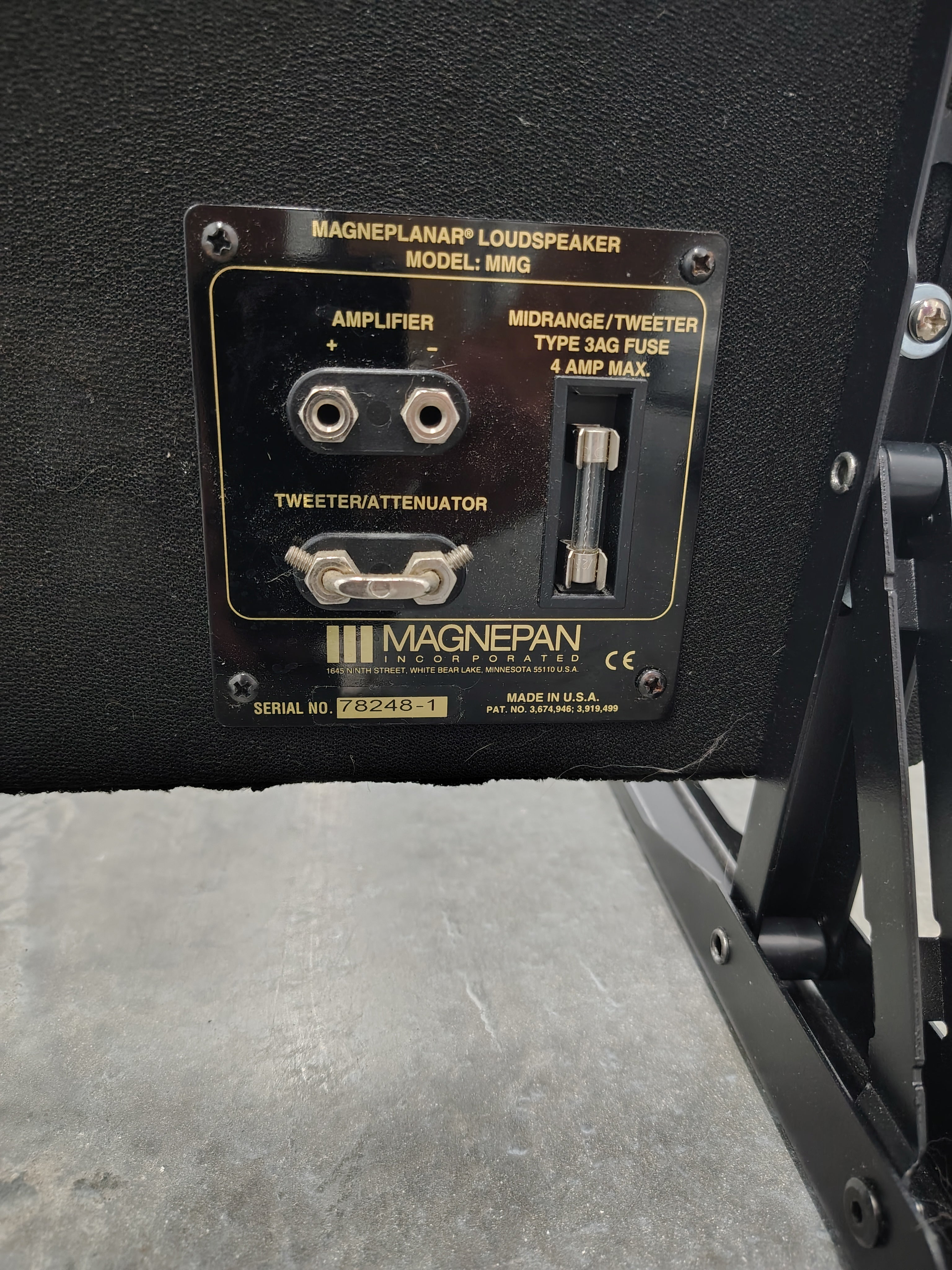 Magnepan MMG Speakers